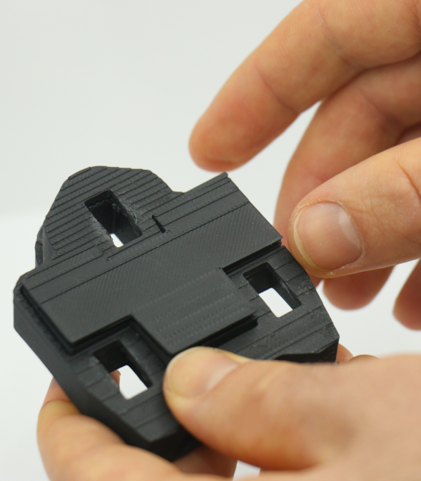 CycloWatt device front view in hand